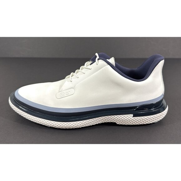 G/FORE x Mr P Gallivan2R Tuxedo Golf Shoes Mens Size 12 Snow Blue Spikeless - Picture 1 of 13